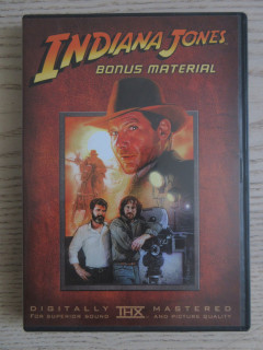 INDIANA JONES, BONUS MATERIAL, GB OBAL, ČESKÉ TITULKY, DVD FILM