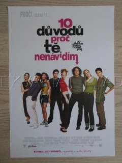 10 DŮVODŮ, PROČ TĚ NENÁVIDÍM, J. STILES, H. LEDGER, L. OLEYNIK, PLAKÁT 1254