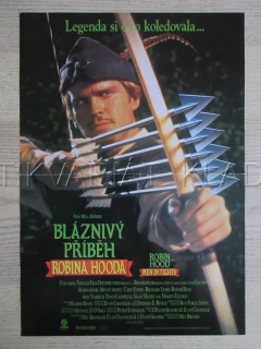 BLÁZNIVÝ PŘÍBĚH ROBINA HOODA, C. ELWES, PLAKÁT 1304