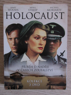 HOLOCAUST, J. WOODS, M. STREEP, M. MORIARTY, 3X DVD FILM VÁLKA