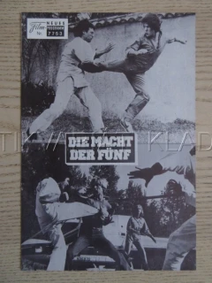 KUNG-FU FILM FORCE: FIVE, BIO PROGRAM ČŠ-2 Č. 52