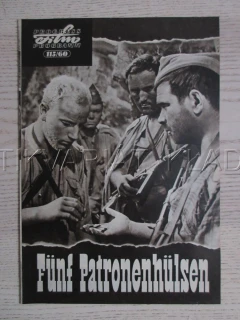 FÜNF PATRONENHÜLSEN, PĚT NÁBOJNIC, VÁLKA, BIO PROGRAM ČŠ-2 Č. 130