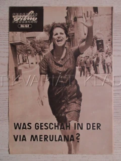 WAS GESCHAH IN DER VIA MERULANA?, ZATRACENÝ MALÉR, C. CARDINALE, PROGRAM ČŠ-2 Č. 145