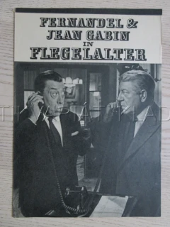 LE COUTURIER DE CES DAMES, FILM FR, J. GABIN, FERNANDEL, BIO PROGRAM ČŠ-2 Č. 195