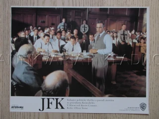 JFK, K. COSTNER, K. BACON, FOTOSKA FILM USA X1, Č. 12
