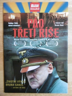 PÁD TŘETÍ ŘÍŠE, DVD FILM