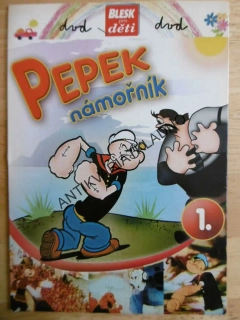 PEPEK NÁMOŘNÍK, 1.,  DVD FILM 