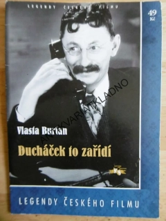 DUCHÁČEK TO ZAŘÍDÍ, VLASTA BURIAN, DVD FILM  ČR