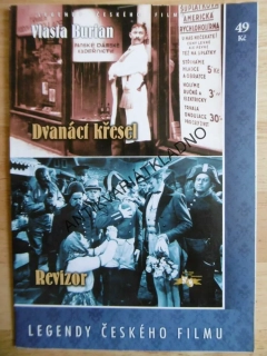 REVIZOR, DVANÁCT KŘESEL, DVD FILM  ČR
