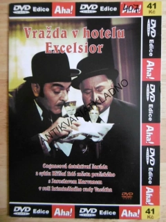 VRAŽDA V HOTELU EXCELSIOR, DVD FILM  ČR