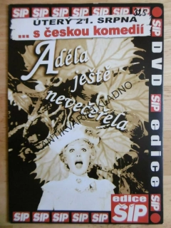 ADÉLA JEŠTĚ NEVEČEŘELA, DVD FILM  ČR