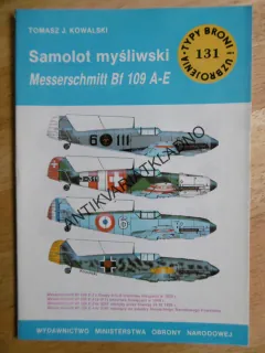 SAMOLOT MYSLIWSKI MESSERSCHMITT BF 109 A-E, POLSKY, SEŠIT Č.131