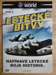 LETECKÉ BITVY 3., DVD DOKUMENT SVĚT.VÁLKA, LETECTVÍ