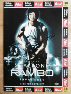 RAMBO, PRVNÍ KREV, SYLVESTER STALLONE, DVD FILM