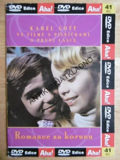 ROMANCE ZA KORUNU, KAREL GOTT, DVD FILM 
