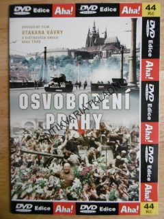 OSVOBOZENÍ PRAHY, DVD FILM  ČR
