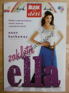 ZAKLETÁ ELLA, ANNE HATHAWAY, DVD FILM
