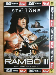 RAMBO III, STALLONE, DVD FILM
