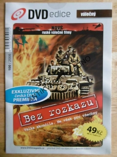 BEZ ROZKAZU ,DVD FILM 2.SVĚT.VÁLKA,