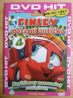 FINLEY POŽÁRNÍ AUTÍČKO 4., DVD FILM POHÁDKA