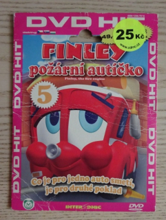 FINLEY POŽÁRNÍ AUTÍČKO 5., DVD FILM POHÁDKA