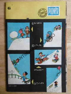 PIONÝR 6/1971, KOMIKS, NEPRAKTA, BURIAN