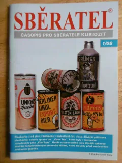 SBĚRATEL, 1/08, ČASOPIS O SBĚRATELSTVÍ