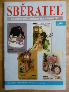SBĚRATEL, 2/08, ČASOPIS O SBĚRATELSTVÍ