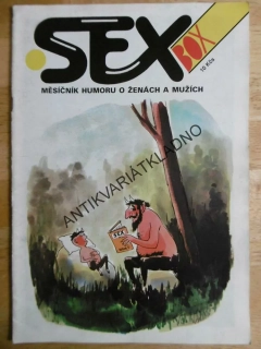 SEX BOX, MĚSÍČNÍK HUMORU O ŽENÁCH A MUŽÍCH, NEPRAKTA, 1/1990