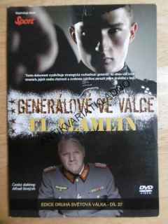 GENERÁLOVÉ VE VÁLCE EL ALAMEIN, DVD FILM DOKUMENT