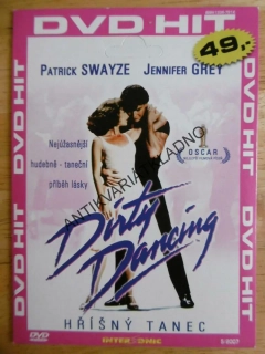 DIRTY DANCING, HŘÍŠNÝ TANEC, JENNIFER GREY, PATRICK SCHWAYZE, DVD FILM