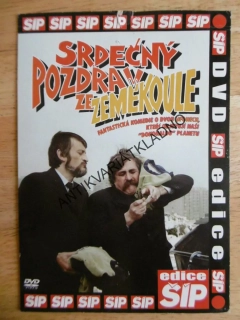 SRDEČNÝ POZDRAV ZE ZEMĚKOULE, DVD FILM  ČR