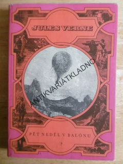 PĚT NEDĚL V BALONU, JULES VERNE, 1987, **an