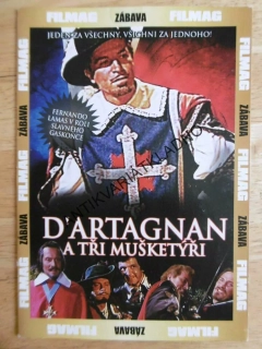 D´ARTAGNAN A TŘI MUŠKETÝŘI, DVD FILM 