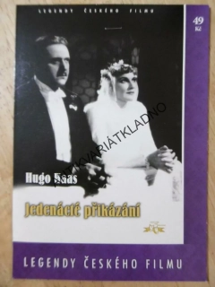 JEDENÁCTÉ PŘIKÁZÁNÍ, HUGO HAAS, DVD FILM