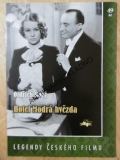 HOTEL MODRÁ HVĚZDA, OLDŘICH NOVÝ, GOLLOVÁ,MANDLOVÁ, DVD FILM