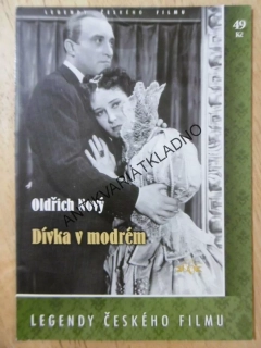 DÍVKA V MODRÉM, OLDŘICH NOVÝ, BAAROVÁ, DVD FILM 