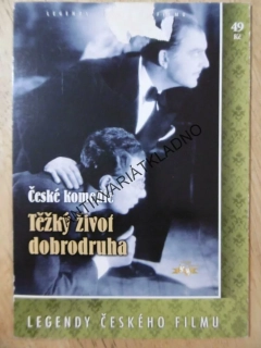 TĚŽKÝ ŽIVOT DOBRODRUHA, PEŠEK, DVD FILM 