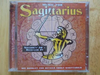 CD- MUSIC FOR SAGITTARIUS, HUDBA PRO STŘELCE, 2 CD