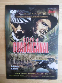 BITVA O GUADALCANAL, DOKUMENT DVD FILM 2.SVĚT.VÁLKA