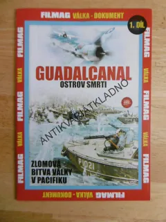 GUADALCANAL, OSTROV SMRTI, 1.,DOKUMENT DVD FILM 2.SVĚT.VÁLKA