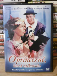 O PRINCEZNĚ, KTERÁ RÁČKOVÁLA, DVD FILM