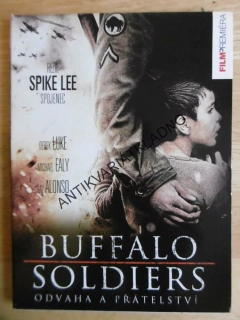 BUFFALO SOLDIERS, ODVAHA A PŘÁTELSTVÍ, LAZ ALONSO, DEREK LUKE, DVD FILM