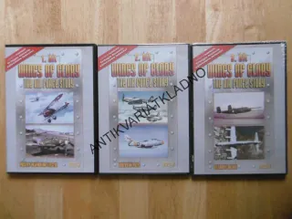 WINGS OF GLORY, THE AIR FORCE STORY, 1-3, DVD FILM DOKUMENT