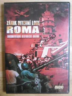 ZÁNIK BITEVNÍ LODI ROMA, DVD FILM DOKUMENT