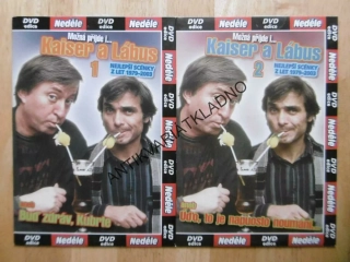 MOŽNÁ PŘIJDE I... KAISER A LÁBUS, 1-2., SCÉNKY 1979-2003, DVD FILM