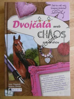 DVOJČATA ANEB CHAOS NA DRUHOU, IRENE MARGILOVÁ, OBOUSTRANNÁ KNIHA, **an