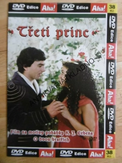 TŘETÍ PRINC, ŠAFRÁNKOVÁ, TRÁVNÍČEK,DVD FILM POHÁDKA