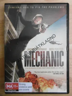 THE MECHANIC, JASON STATHAM, DVD FILM, BEZ DABINGU BEZ ČESKÝCH TITULEK