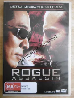 ROGUE, ASSASSIN, JET LI, JASON STATHAM, DVD FILM, BEZ DABINGU BEZ ČESKÝCH TITULEK